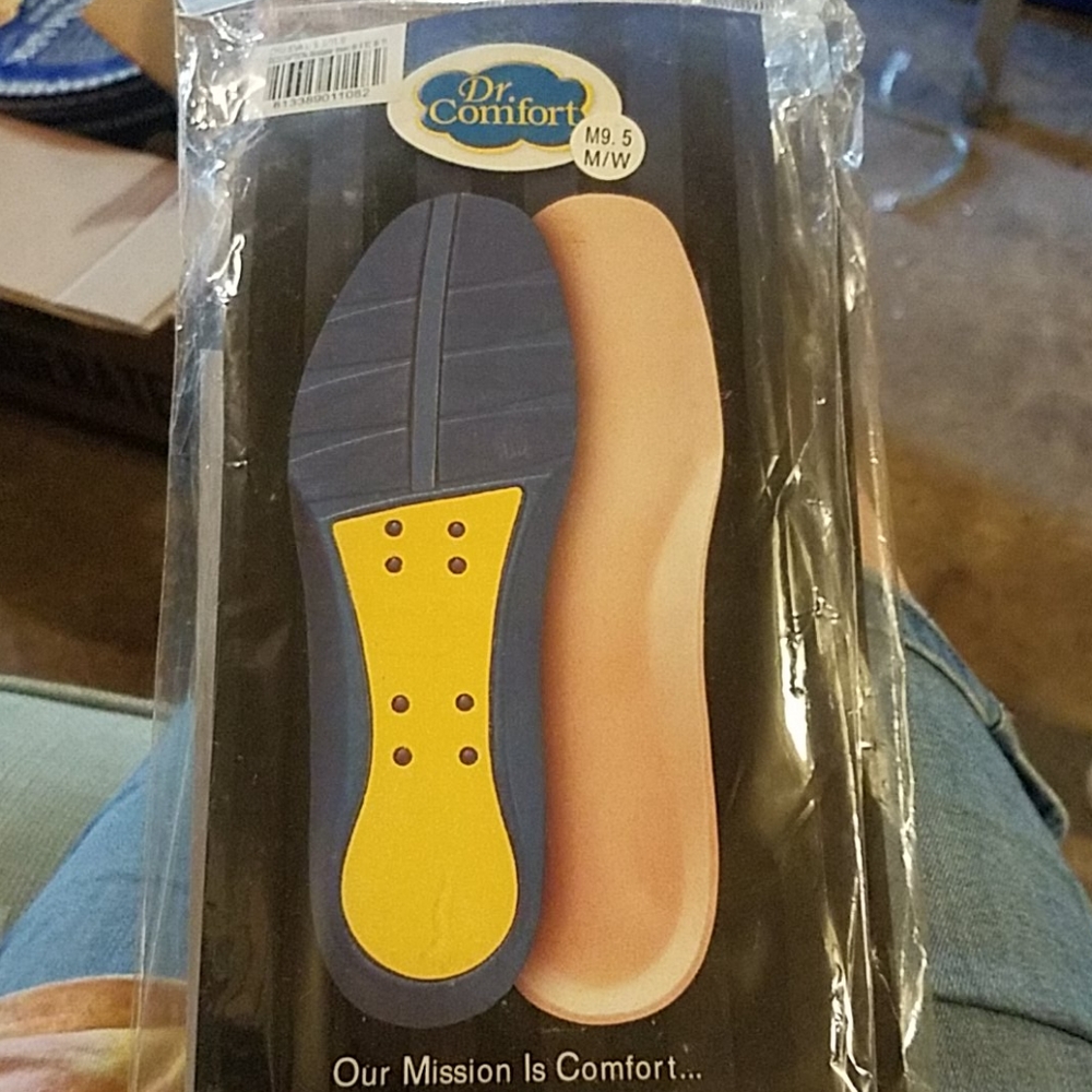dr. comfort shoe inserts.